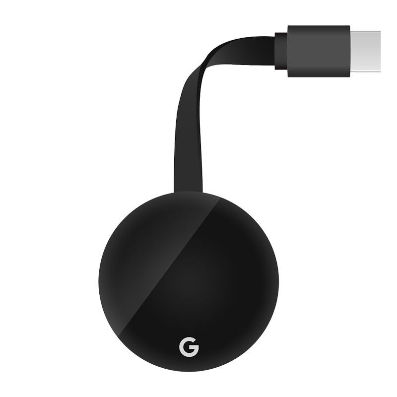 Picture of Wireless screen-sharing device 5G4k horizontal and vertical screen mobile phone screen-throwing device trembles live broadcast small screen to large screen video converter new