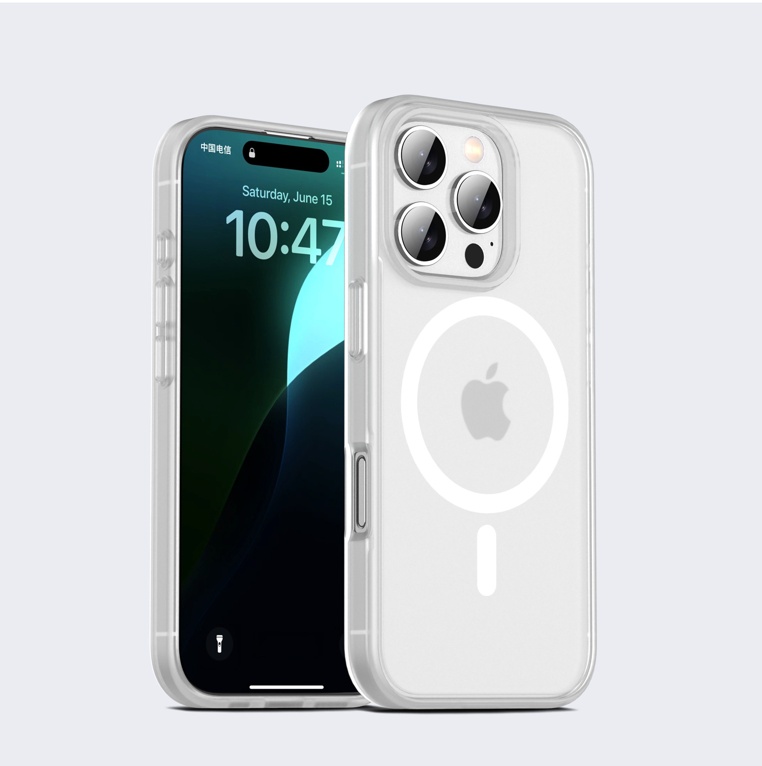 Picture of For Apple 16promax mobile phone case matte magnetic iPhone16 protective cover magsafe new anti-drop
