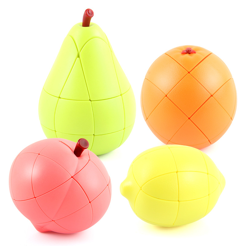 Pan New Fruit Rubik's Cube Set Series Orange Lemon Twist Square New Strange Vent Stress Relief Toy FX7870