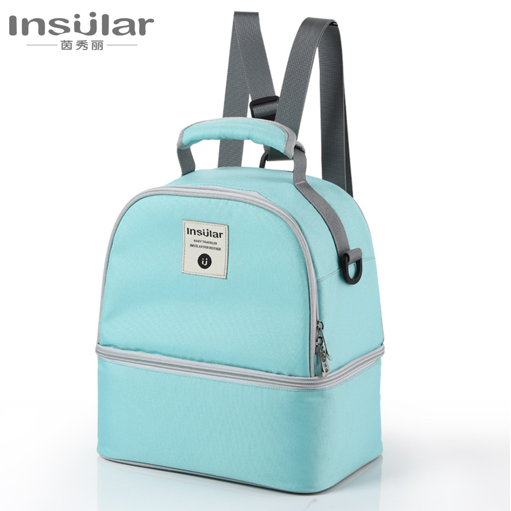 Backpack Mommy Bag Multifunctional Mother and Baby Milk Storage Bag Backpack Milk Bag Breast Milk Preservation Bag Breast Pump Storage Bag Cross-Border