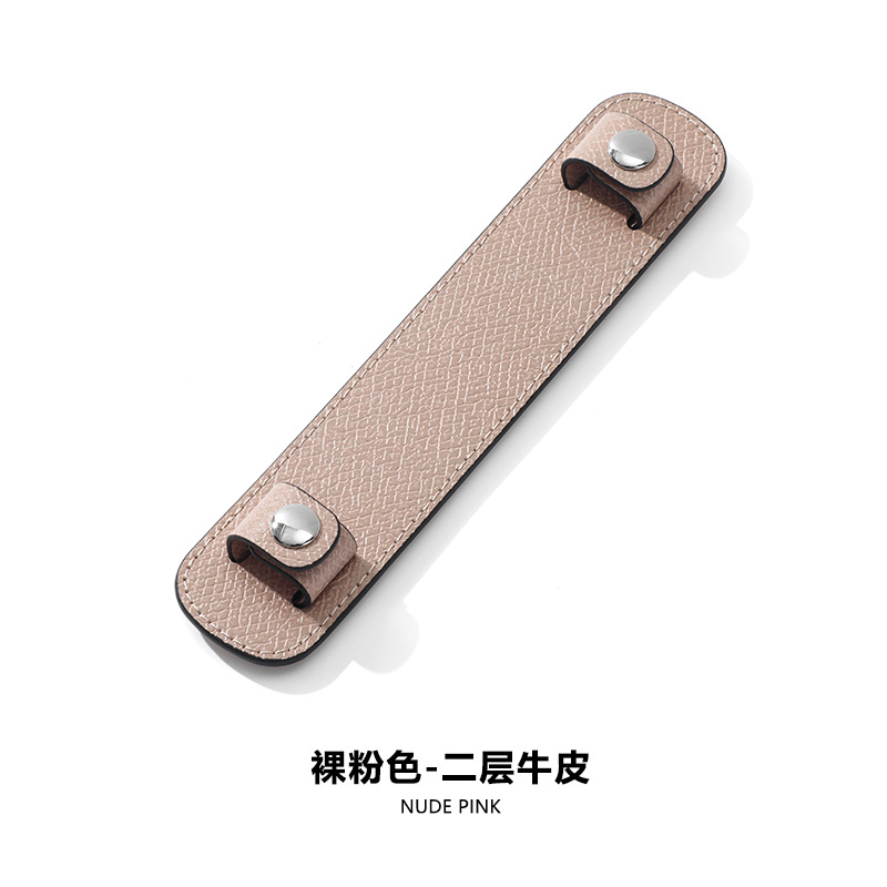 Picture of Long Handle Large Shoulder Strap Retrofit Decompression Shoulder Pad D-49 Cowhide Non-slip Fixed Shoulder Bag Accessories