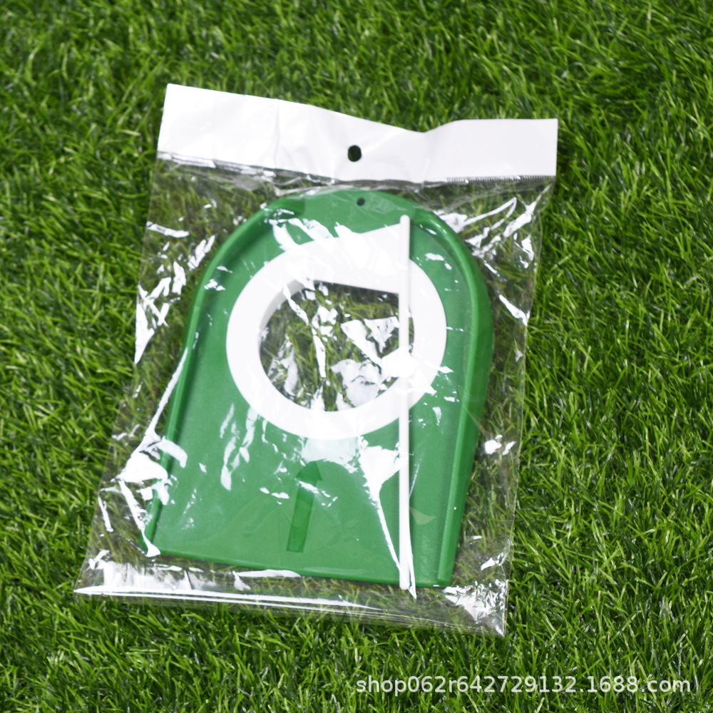 Picture of Golf putter plate plastic putter plate Golf detachable putter plate Golf indoor putter trainer