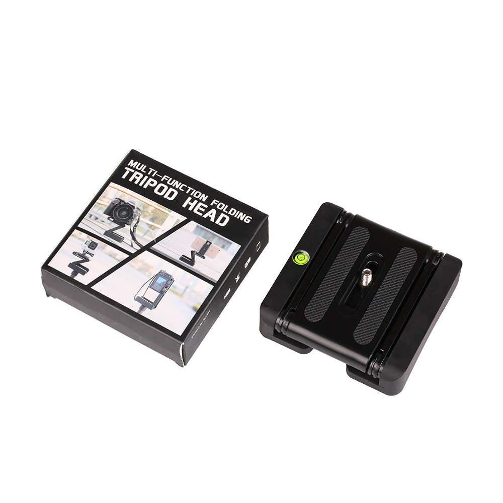 Picture of Metal Z-type folding pan/tilt quick release seat tripod P200 macro board Admiralty quick 100-fold quick release Board base