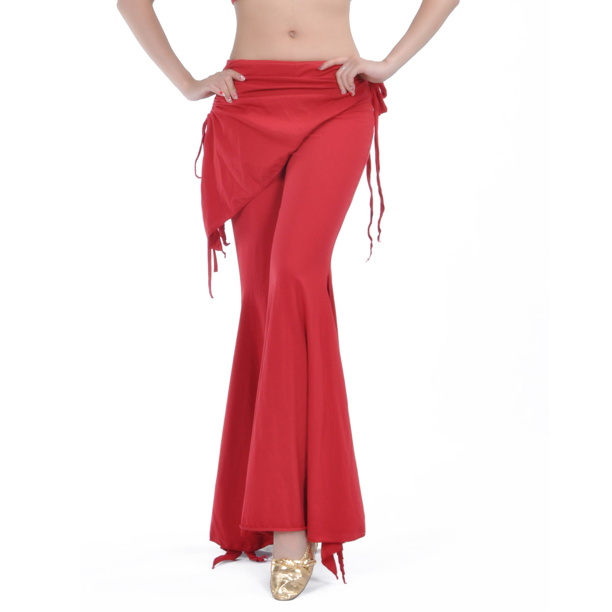 Picture of Waist Skirt Bans Belly Dance Clothing Clothing Clothing Quality Cotton Trumpet Trousers Hot Selling Source Wholesale