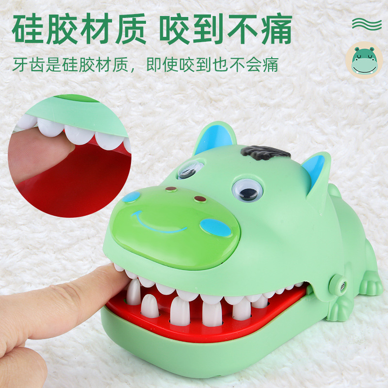 Picture of Hand Bite Crocodile Teeth Bite Finger Shark Bite Decompression Decompression Artifact Shake Tone Same Style Internet Celebrity Children's Toy