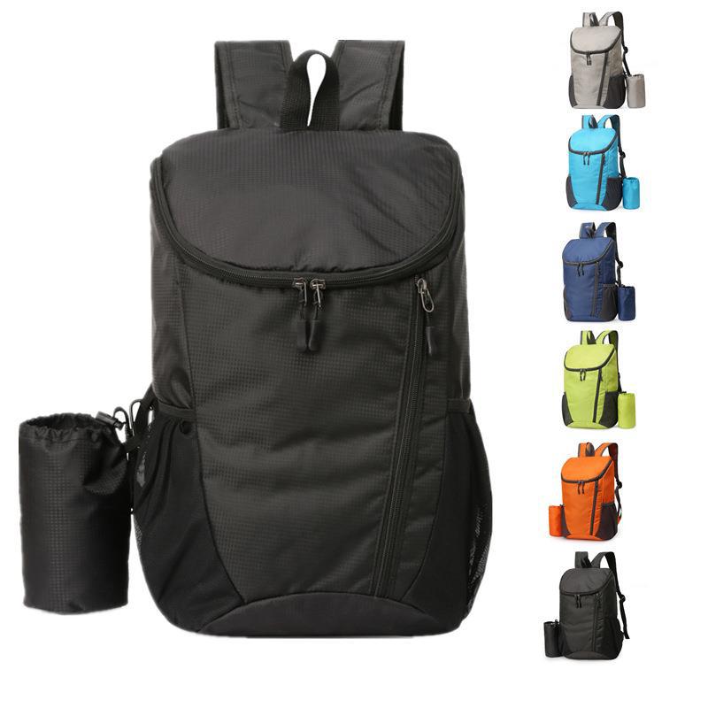 Picture of Cross-border outdoor large capacity can be stored folding bag lightweight waterproof backpack sports backpack can be customized logo