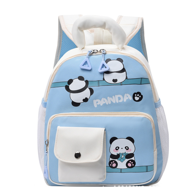 Picture of Kindergarten Bag Girl Children's Backpack Boy's Baby Cute Bag Panda Trendy Bag New Cartoon Backpack