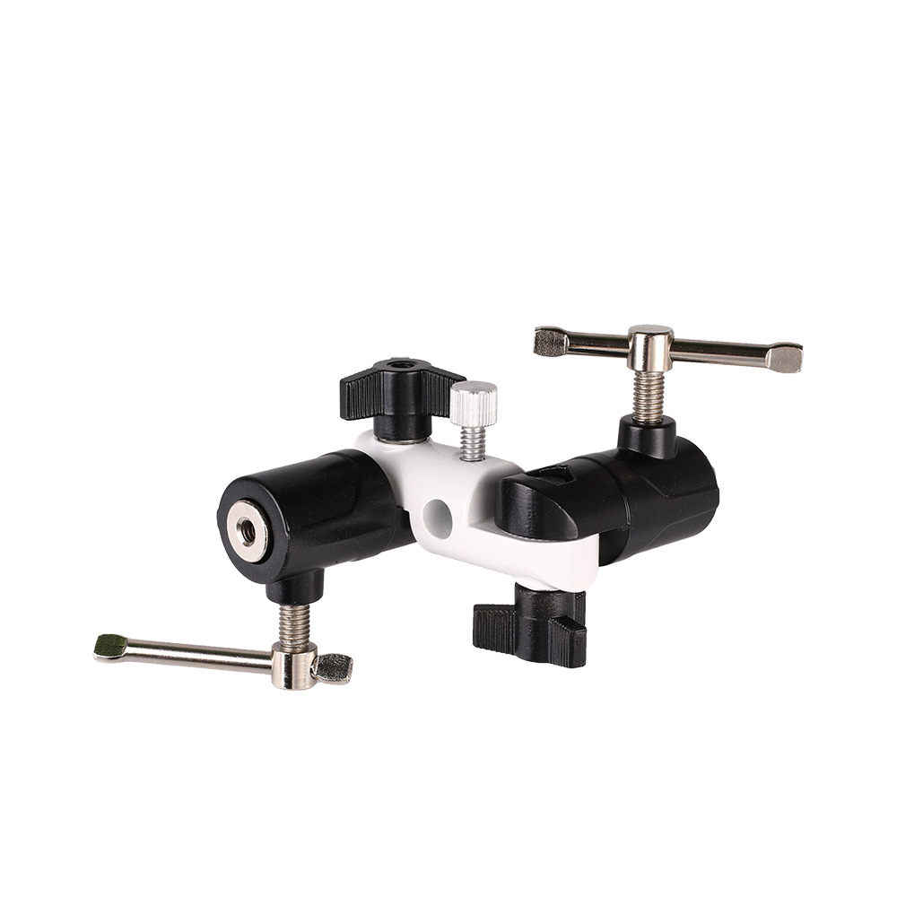 Picture of Lamp holder shading umbrella adjustable three-section lamp holder lamp holder base H-type tripod adapter flash lamp holder