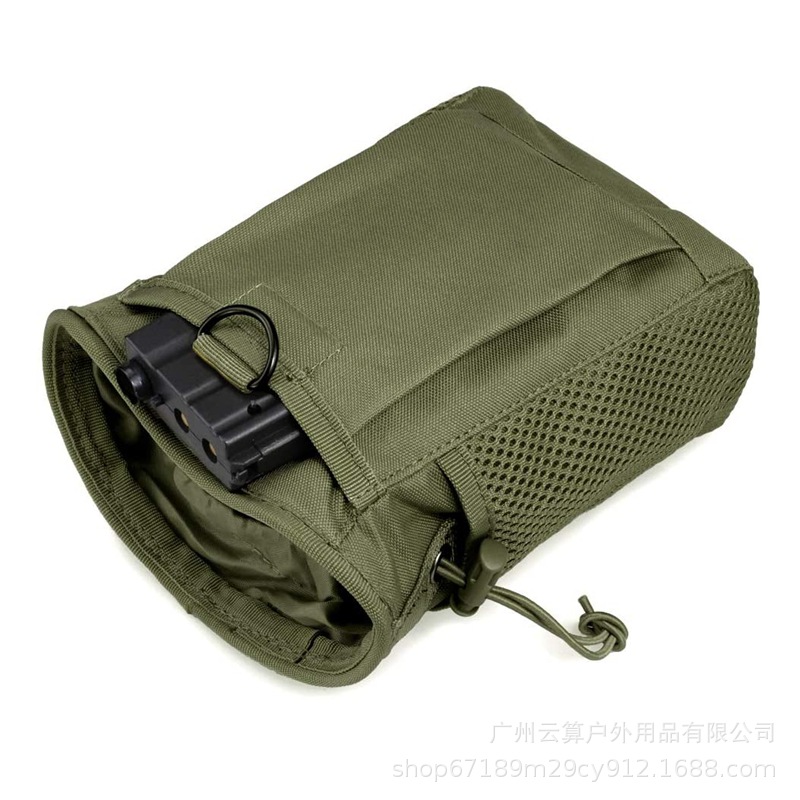 Picture of Outdoor Military Fan Tactical Bag Accessories Waist Bag Outdoor Camping Accessories Supplies Bag Molle Rope Recycling Bag