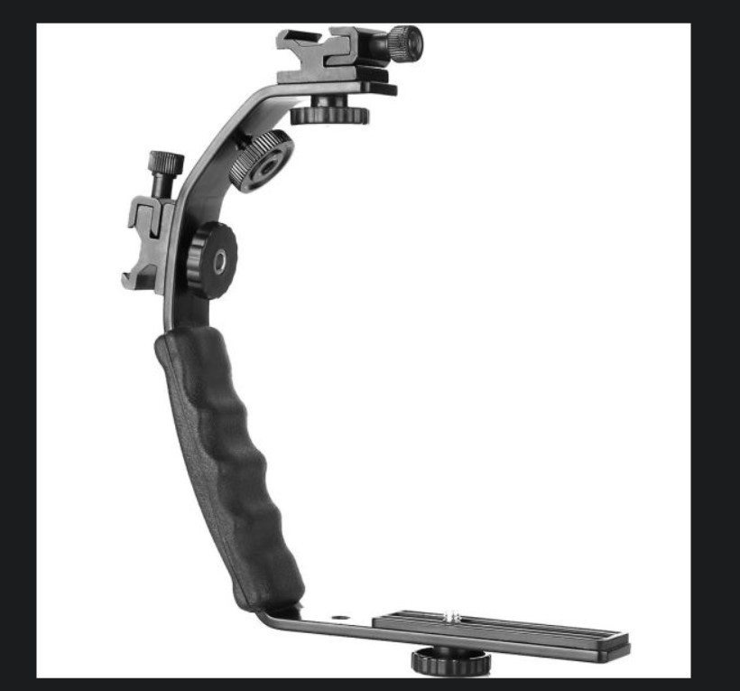 Picture of L-type quick-fitting vertical Clapper SLR camera stabilizer universal L-type quick-fitting board 105L-type camera L-type board