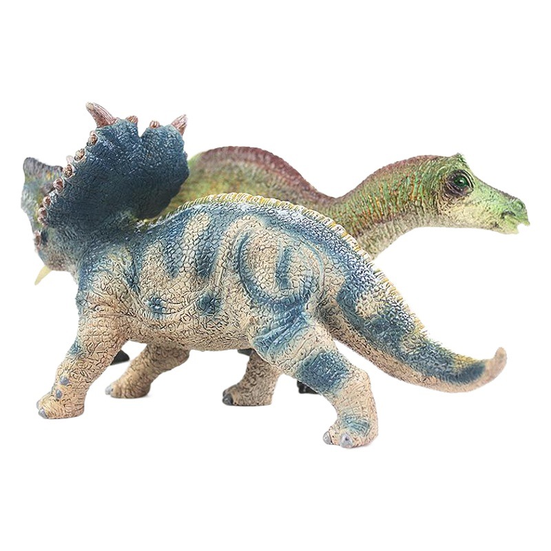 Cross-border Jurassic Simulation Dinosaur Model Toy Soft Glue Thick Nose Dragon Mother Dragon Model Children's Educational Toys