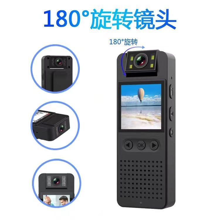 New CS06wifi HD camera handheld back clip camera 1080p law enforcement recorder sports camera