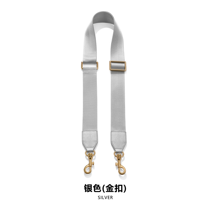 Picture of Mahuangshi F-73 adjustable webbing 3.8C wide polyester cross-border webbing canvas replacement wide shoulder strap crossbody strap