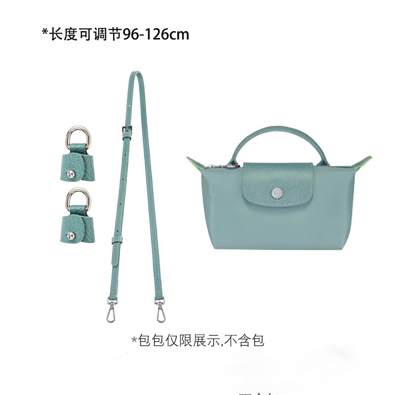 Picture of Mini Dumpling Bag Cowhide Shoulder Strap Punch-Free Crossbody Bag with Mini Adjustable Replacement Genuine Leather Strap