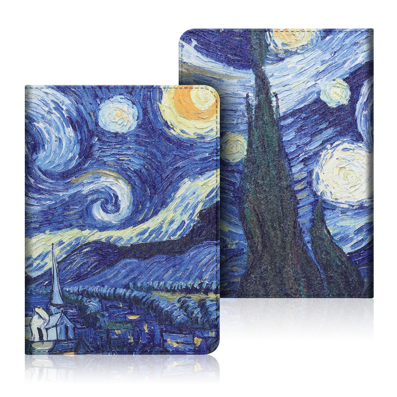 Picture of Kindle paperwhite6543 Handheld Bracket Painted Protective Case New 2024 Leather Case OASIS23