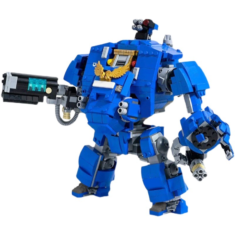 MOC Building Blocks Compatible with Lego Small Particle Set Warhammer 40K Intrepid Mecha 29535 Creative