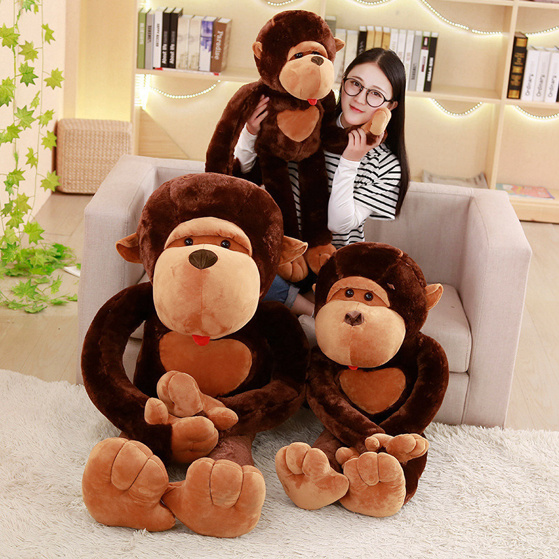 Picture of Cross-Border Amazon Gorilla Plush Toy Big Monkey Large Doll Girl Birthday Gift Can Be Customized