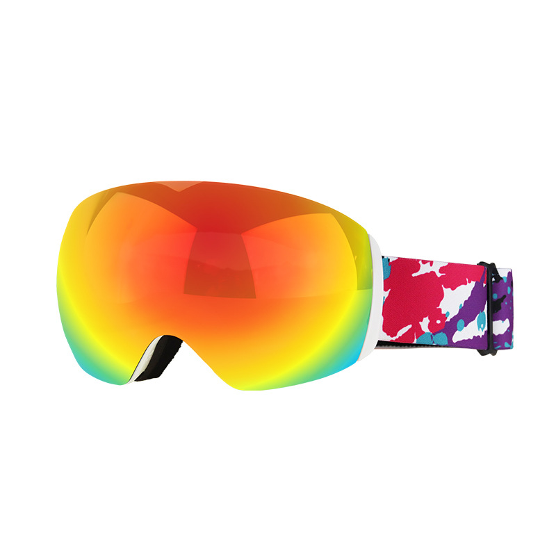 Picture of Factory in stock Cross-border Ski Goggles Large Spherical Adult Double Layer Lasting Anti-fog Ski Glasses Ski Equipment for Men and Women