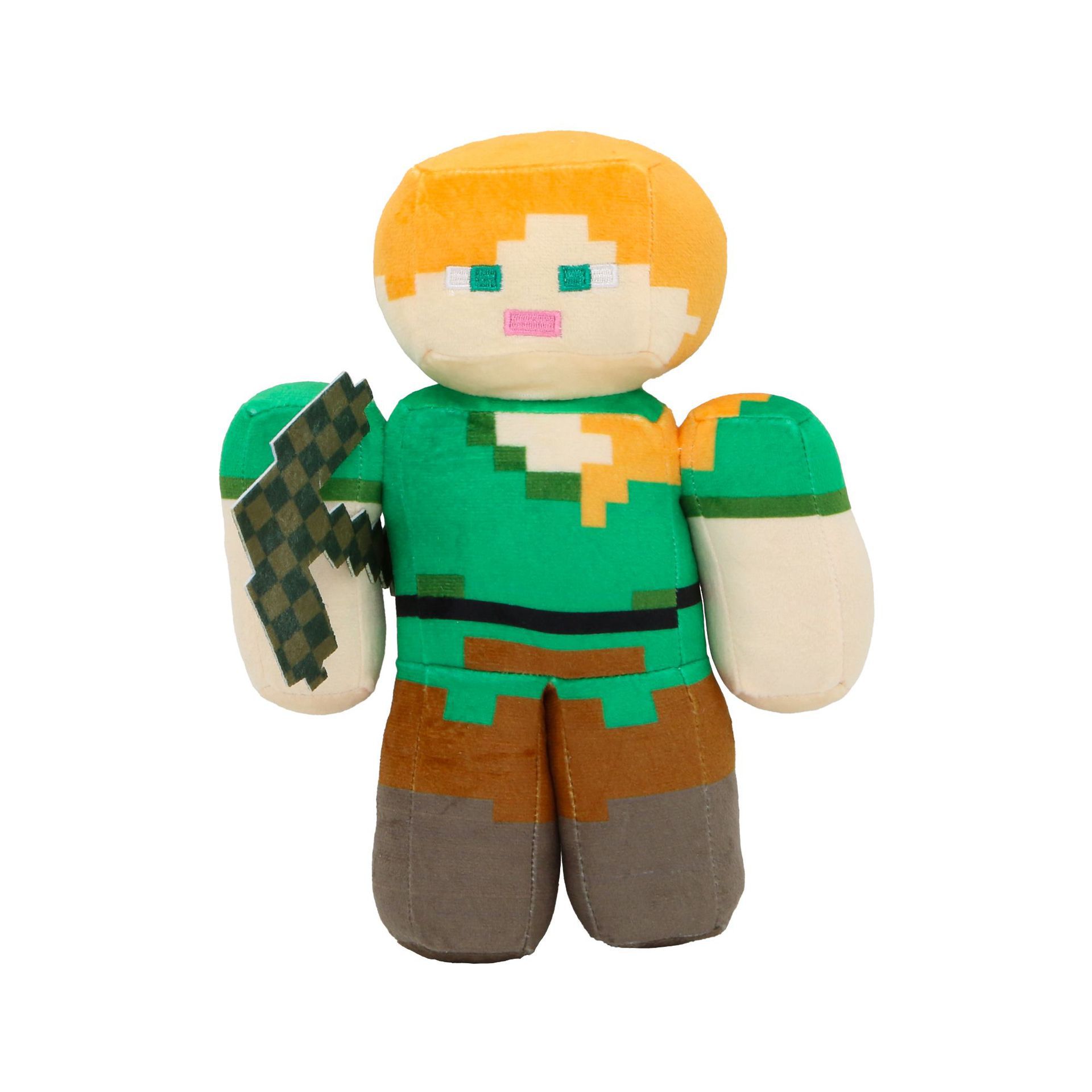 Picture of Cross-Border Minecraft Game Peripheral Plush Toys Creeper Steve Doll Keychain Backpack Pendant
