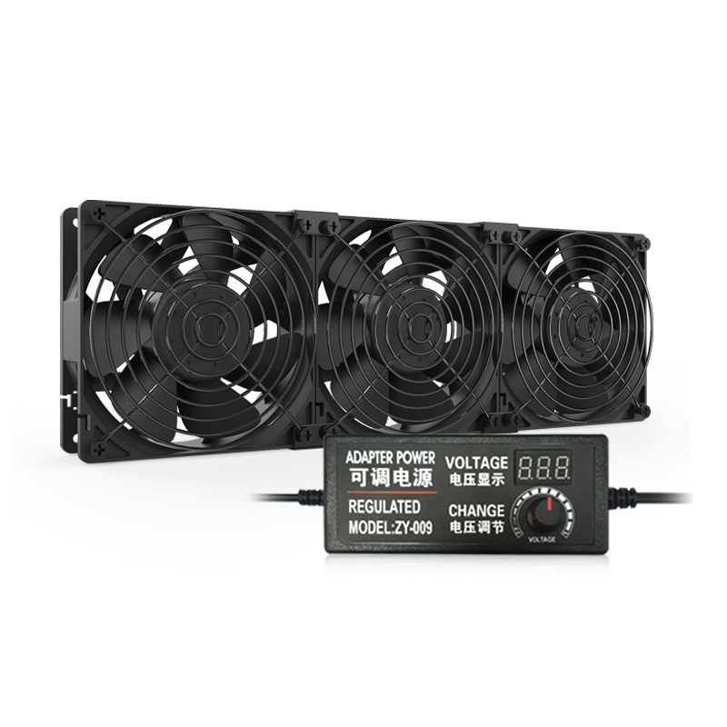 Picture of Factory new 12038 cooling fan 5000 to 120mm DC12V violent industrial fan with controller