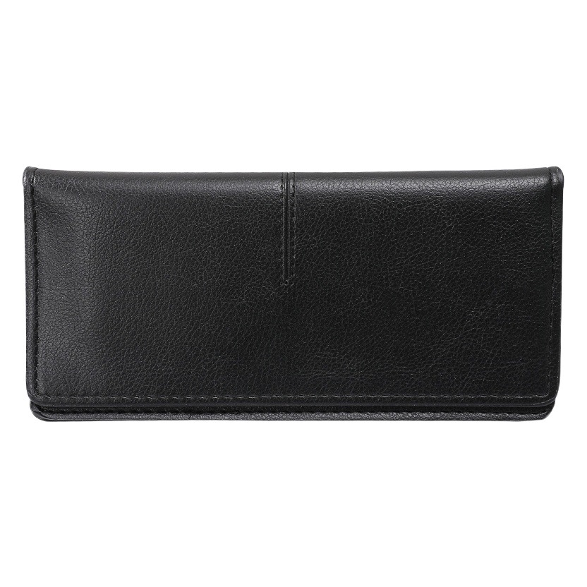 Korean Style Wallet Women's Long Solid Color Simple Thin Wallet Multi-Card Anti-degaussing Retro Change Clutch Bag for Women