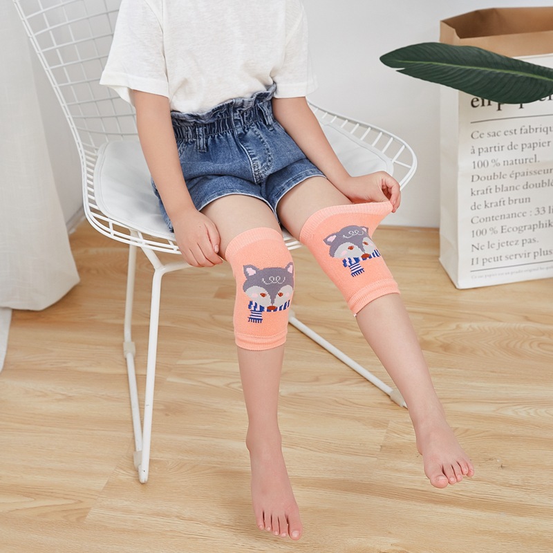 Autumn and Winter Thickened Warm Towel Baby's Toddler Crawling Children's Knee Pad Socks Sports Roller Skating Protective Cover for Men and Women