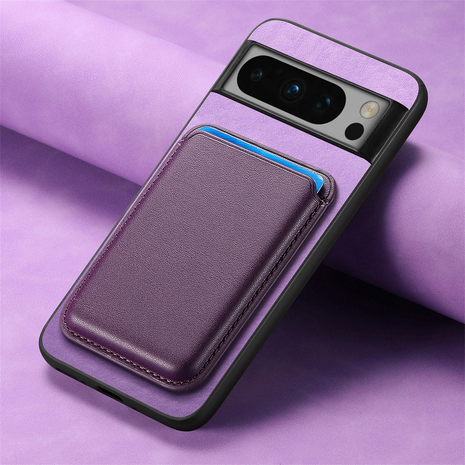 Picture of Cross-Border Applicable Google Pixel9A Mobile Phone Case Magnetic Separation Card Holder Google Pixel10Pro Protective Cover