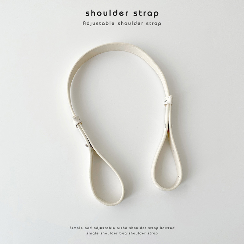 Picture of Adjustable Bag Strap Niche Design Knitted Shoulder Bag Crossbody Bag PU Leather Handbag Shoulder Strap Replacement Accessories