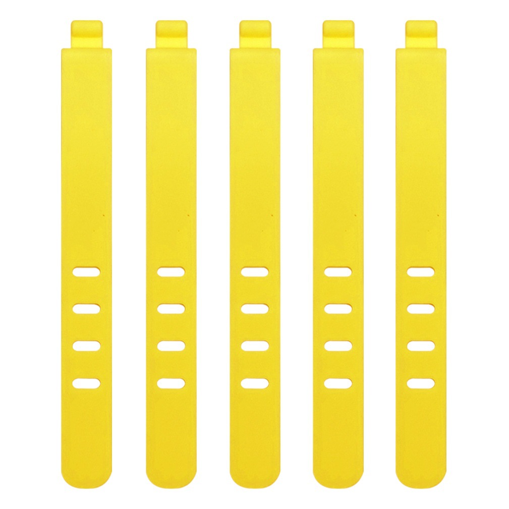 95mm four-hole silicone data cable tie winder wire digital storage cable organizer Cord Organizer