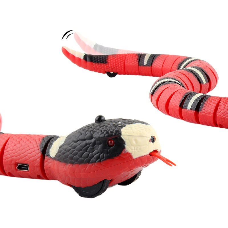 New Tricky Toy New and Unique Toy Remote Control Rattlesnake Remote Control Cobra Mini Snake Funny Toy