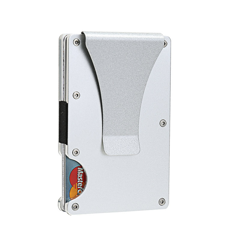 Picture of Carbon Fiber Card Holder Anti-Degaussing Men's Multi-Functional Wallet Card Holder Card Box Anti-Theft Rfid Credit Card Holder