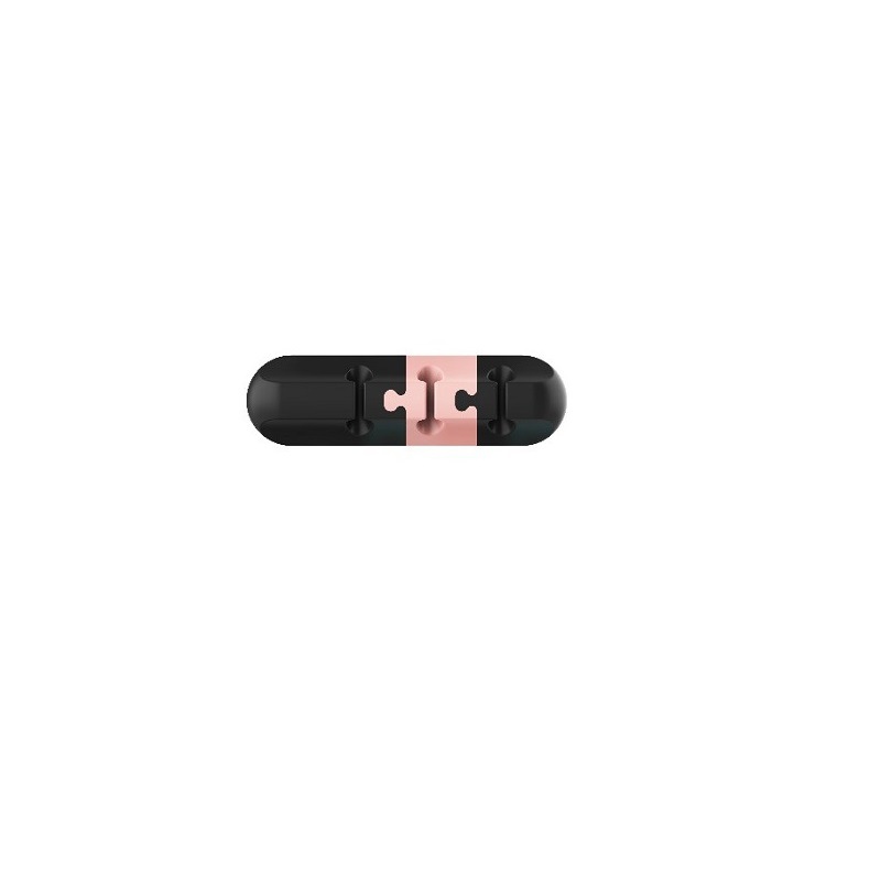 Picture of Desktop self-adhesive silicone wire organizer earphone wire mobile phone data wire multi-function wire winder wall fixer