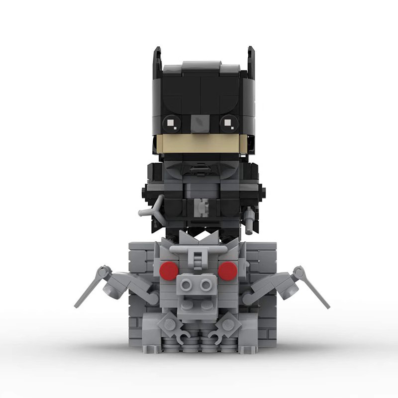 Picture of MOC puzzle 8-12 years old modified transformation creative peripheral Star Wars building blocks Batman assembling Model square head