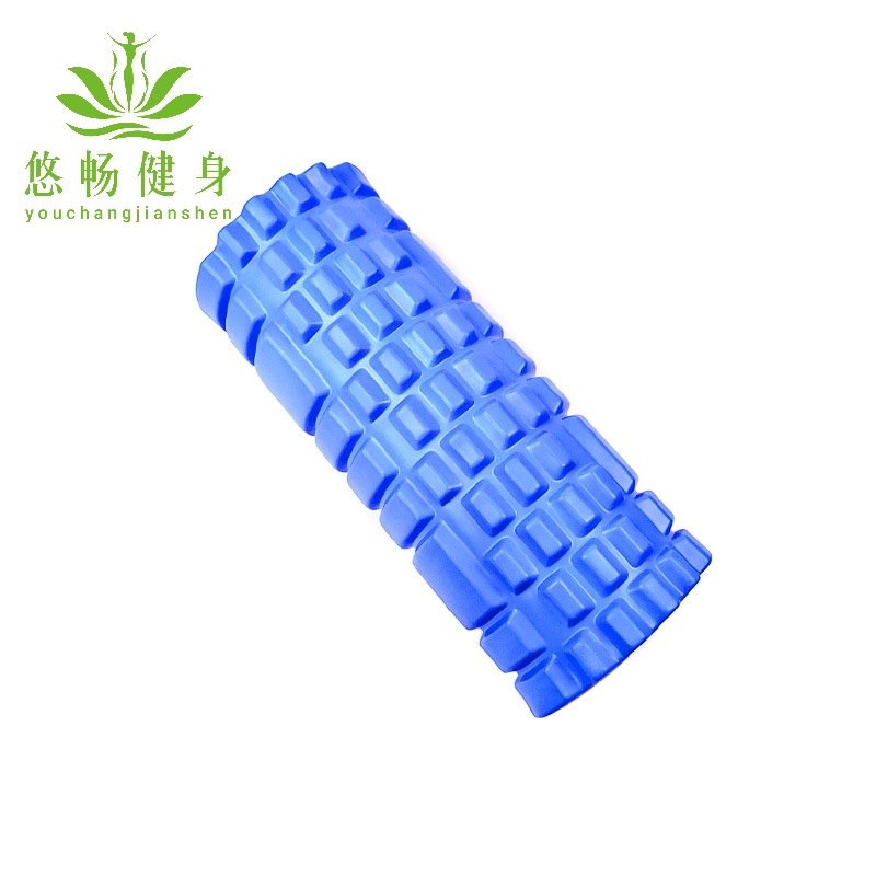 Picture of Eva Hollow Yoga Column 33cm Stereo Dot Mace Muscle Fitness Massage Stick 3D High Hardness Foam Shaft