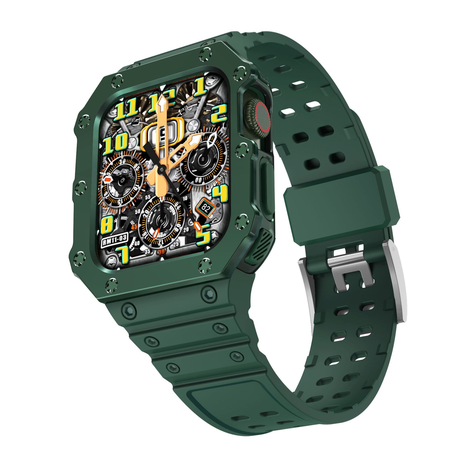 Picture of For Apple Watch Strap Apple iwatch9876543 Richard TPU One-piece Strap Wholesale Cross-border