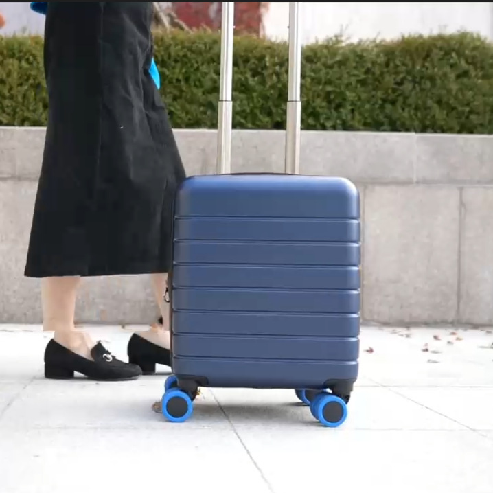 Picture of Castershoes trolley case caster cover mute reduce wheel noise luggage caster shock absorber protective cover
