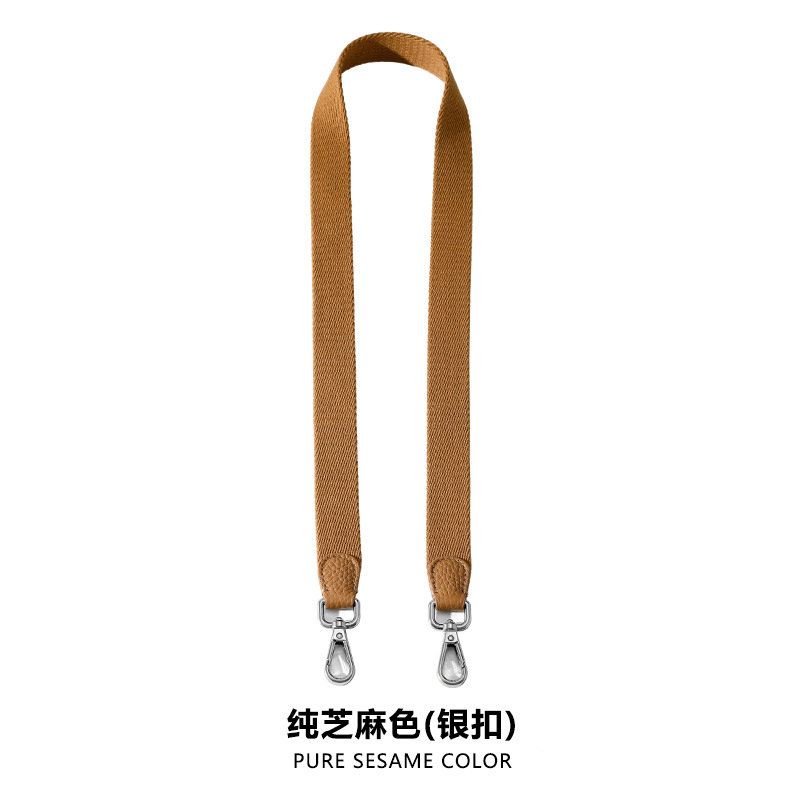 Picture of Mahuangshi MHS-F-34 Wide Strap Lightweight Comfortable Full Narrow Side Shoulder Strap Accessories Canvas Backpack Strap Crossbody Solid Color