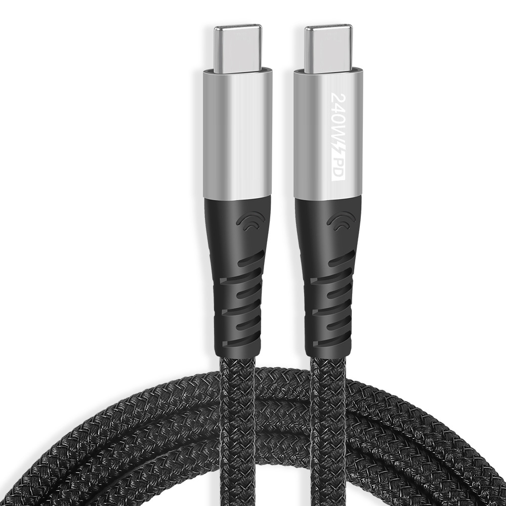 Picture of Braided data cable TYPE-C PD super fast charge 240W for Apple Huawei Xiaomi laptop phone 5A
