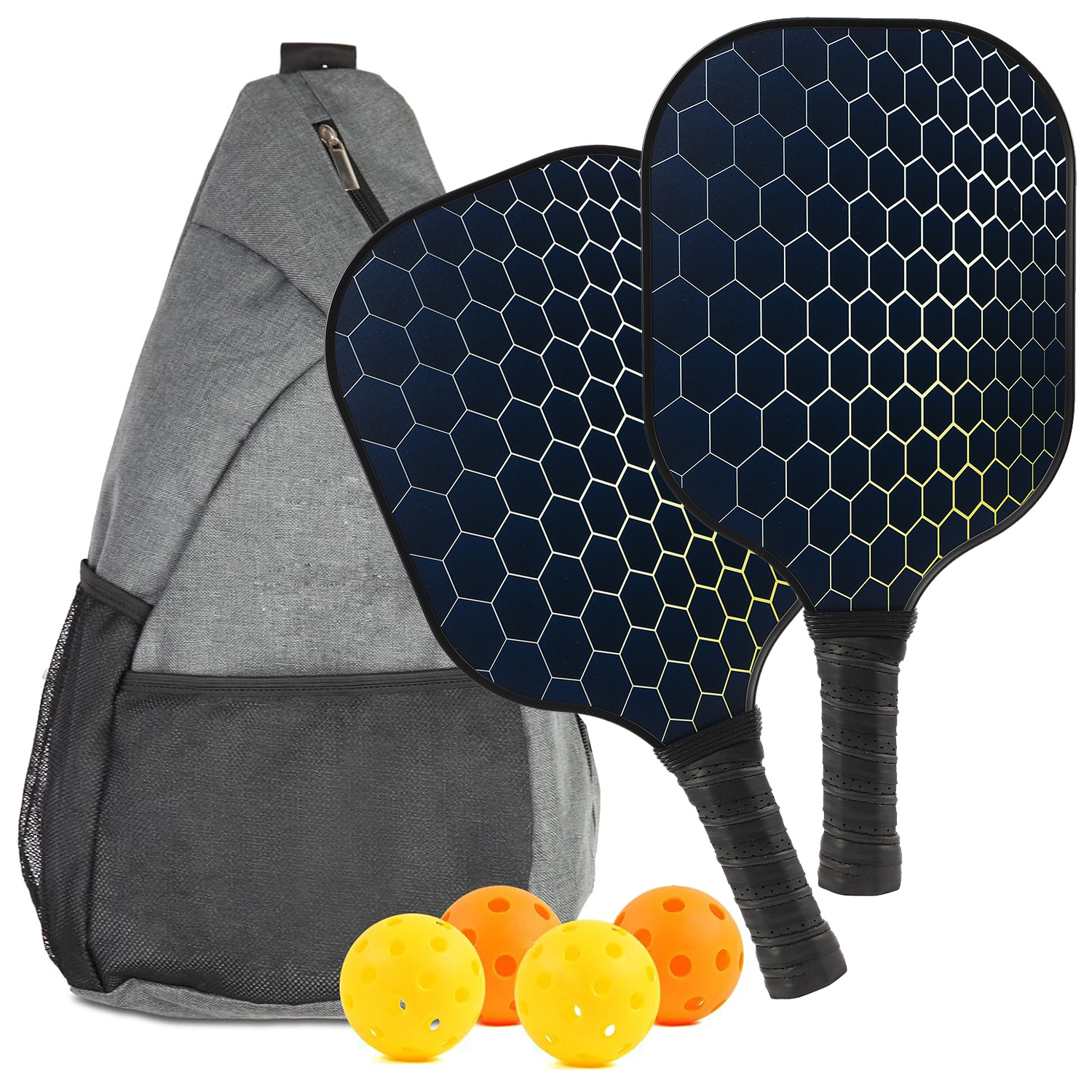 Picture of Carbon Fiber Pickleball Racket Honeycomb Board Outdoor Sports Carbon Pickleball Racket Cross-Border Pickleball Paddle