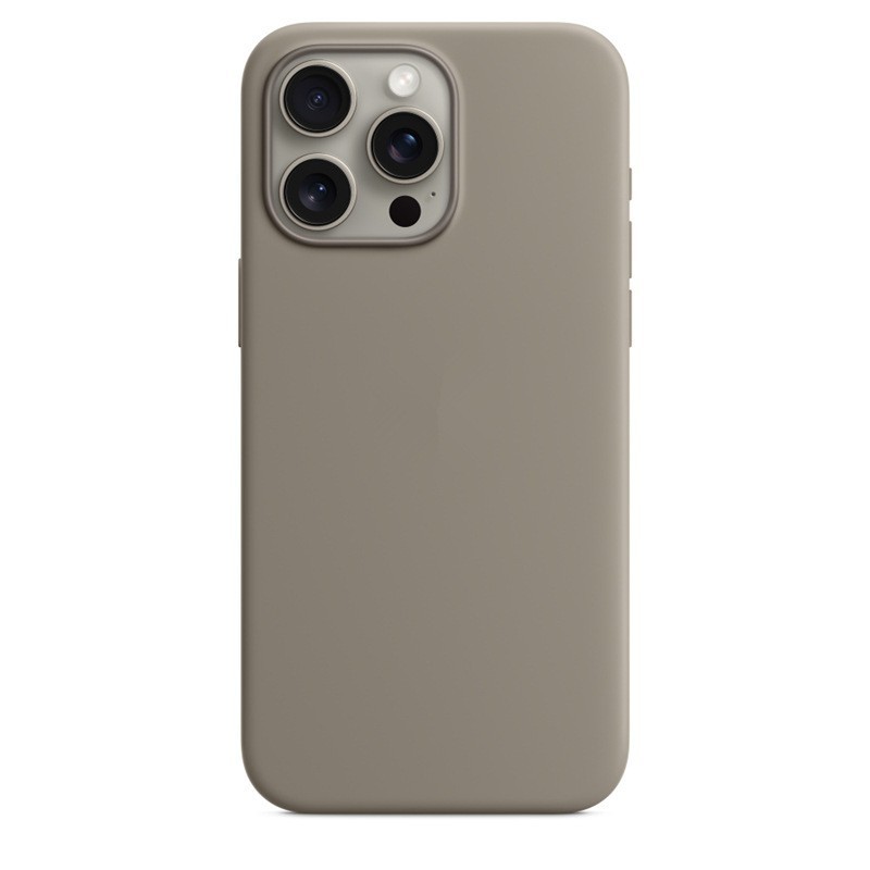 Picture of Liquid Silicone Magnetic iPhone15Pro Phone Case All-inclusive Magsafe Apple 15 Drop-resistant Protective Case
