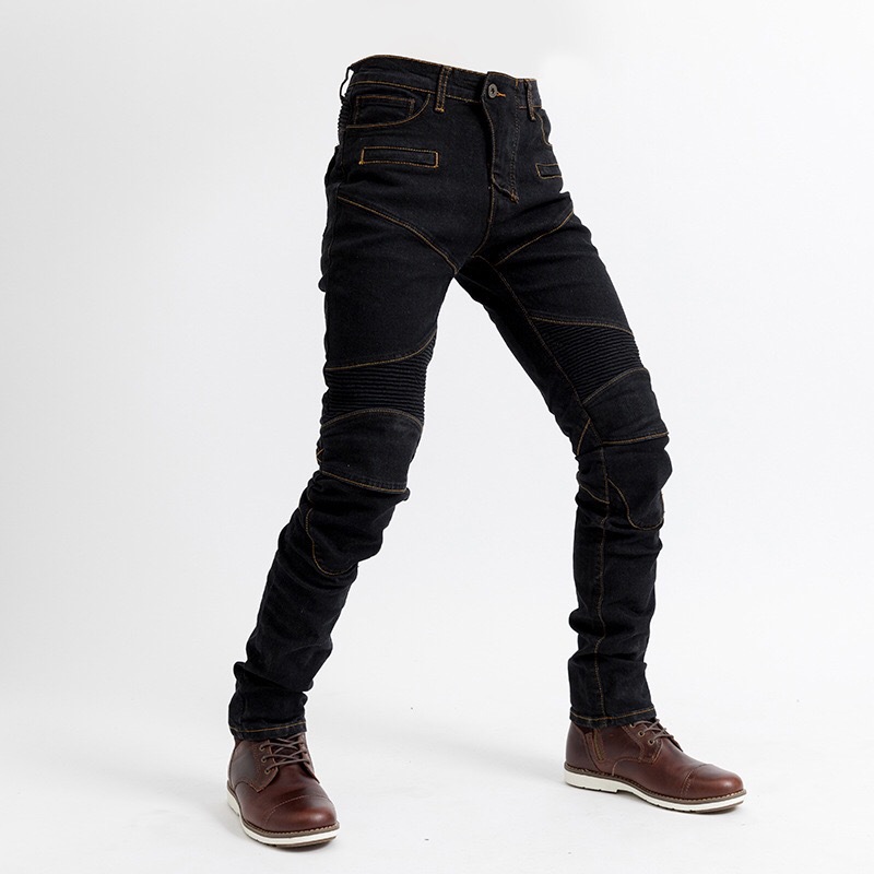 Picture of Motorcycle Four Seasons Slim-fit Riding Pants 718 Racing Pants Motorcycle Rider Spring and Summer Anti-fall Pants for Men and Women Upgraded
