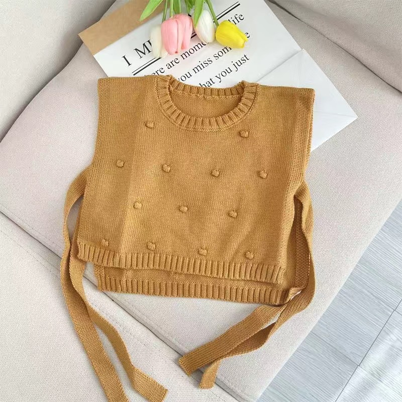 Picture of [Clearance] Girl's Wool Vest Shawl