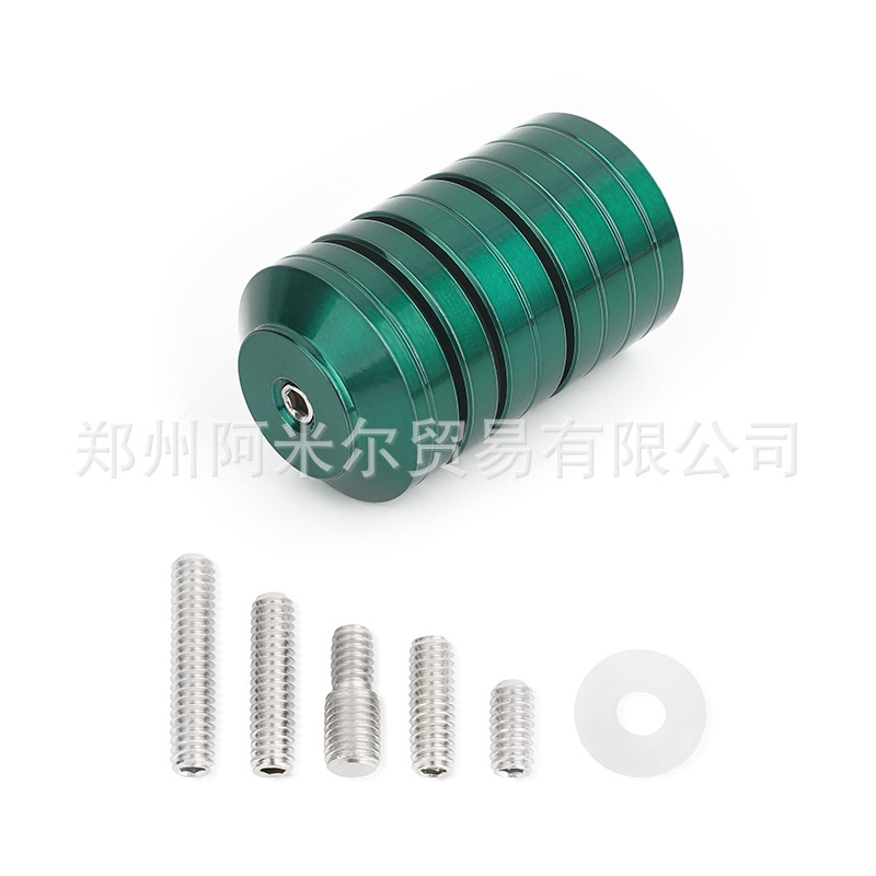 Picture of AMEYXGS Bow and Arrow Counterweight Removable 4 2 1 Epoxy Anodized Counterweight for Outdoor Archery