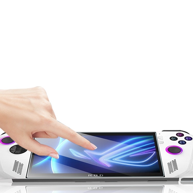 Picture of For Asus rogally Tempered Film rogally Handheld Game Machine Screen Tempered Glass Film Anti-Blue Light Purple