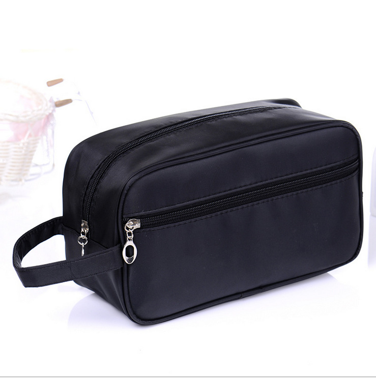Picture of Waterproof Double Layer Toiletry Bag Cosmetic Bag Large Capacity Men's Women's Toiletry Bag Portable Travel Storage Bag