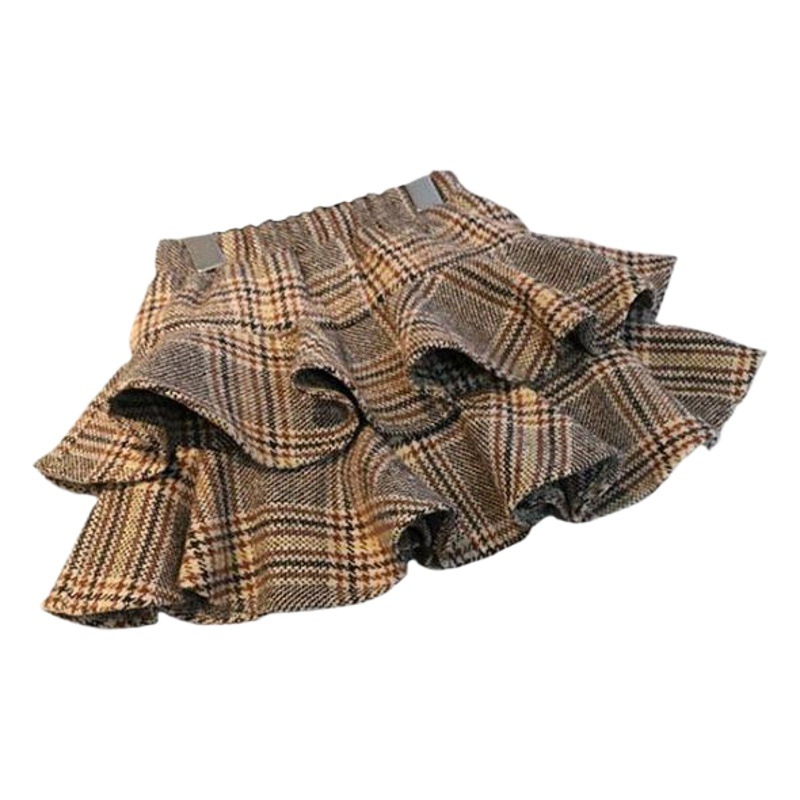 ins2020 New Korean Style Children's Clothing Girls' Skirt Spring and Summer Cute Children's Pleated Skirt Children's Short Skirt 201