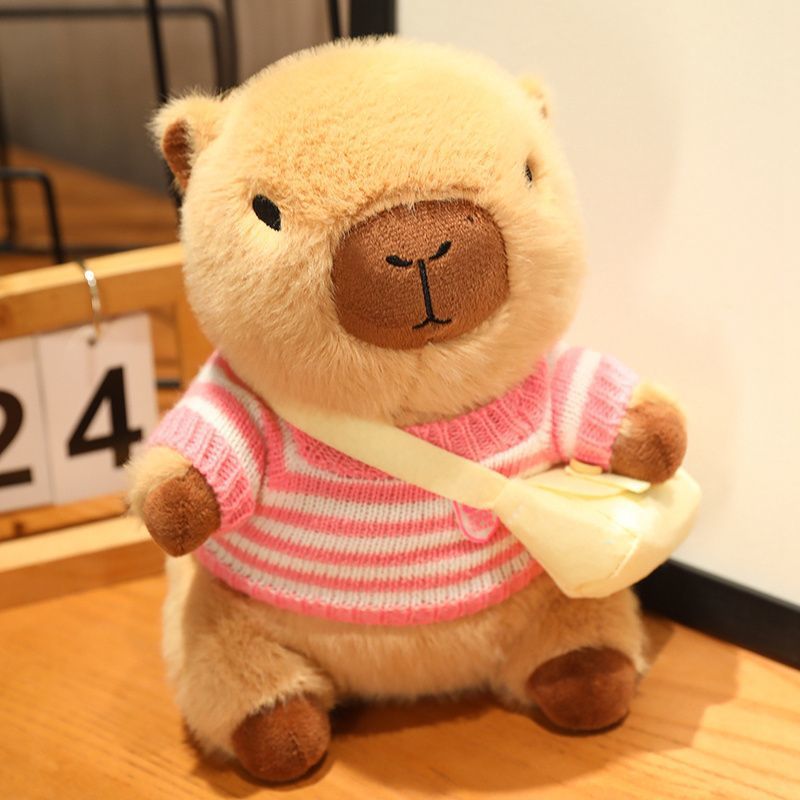 Picture of Kapibei's Popular Bala Doll Plush Toy Clothes Capybara Internet Celebrity Cute Doll Rag Doll Gift