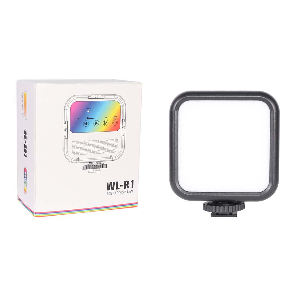 Picture of Mini compact charging light fill light pocket fill light suit square fill light selfie live tofu light