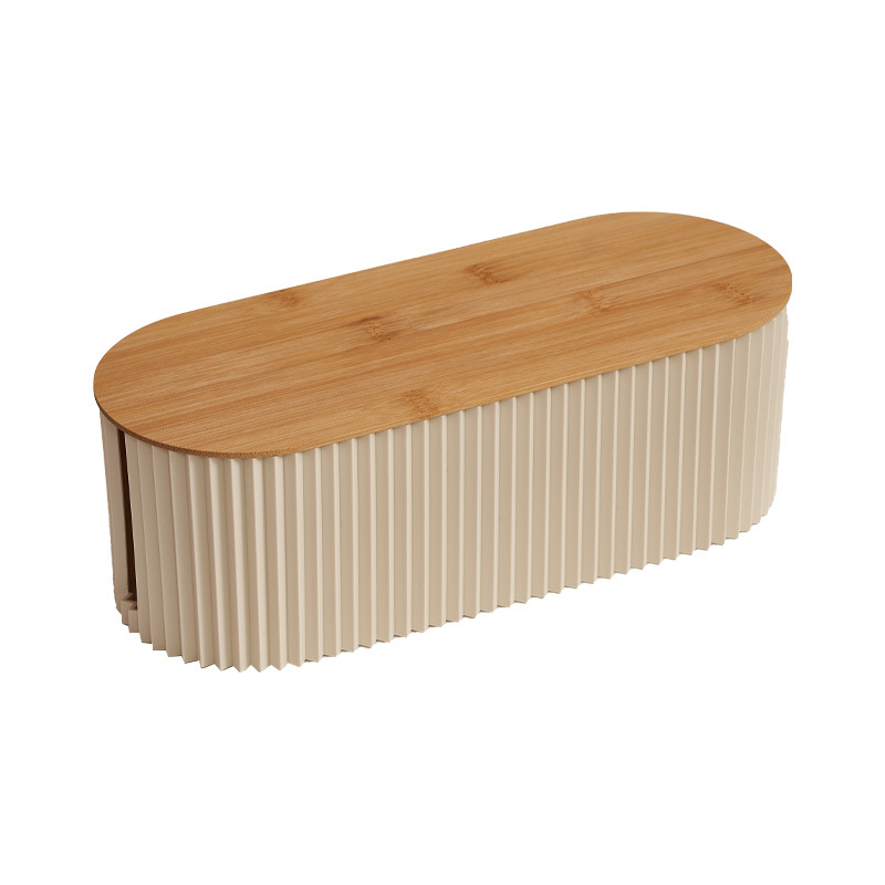 Picture of Plug-in board storage box desktop wire socket plug-in power supply arrangement box decoration shielding wire collection artifact wire management box