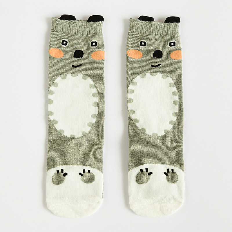 Picture of Children's High Socks, Children's Fox, Cute Baby Cotton Socks, Three-Dimensional Panda Cartoon Socks Wholesale